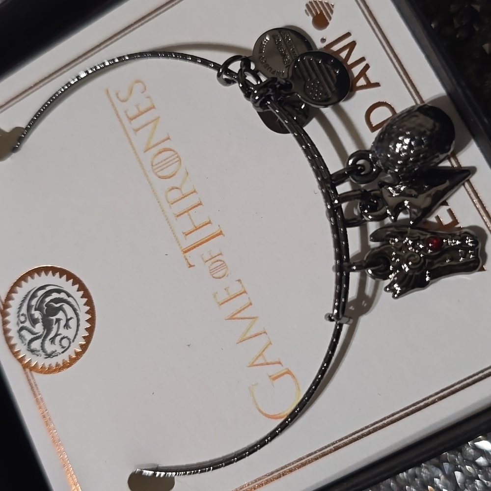 ❇️Alex & Ani x Game Of Thrones RARE Targaryen Expandable bracelet NIB